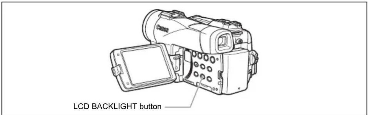 CANON MVX330i - LCD Backlight - 1
