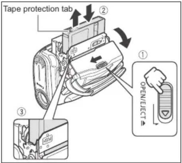 CANON MV900 - Installing the Backup Battery - 4