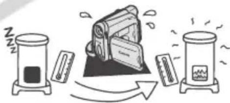 CANON MV900 - Condensation may form in the following cases: - 4