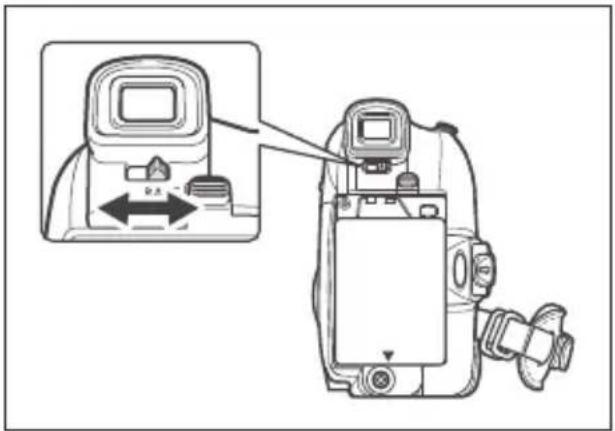 CANON MV900 - Adjusting the Viewfinder (Dioptric Adjustment) - 1