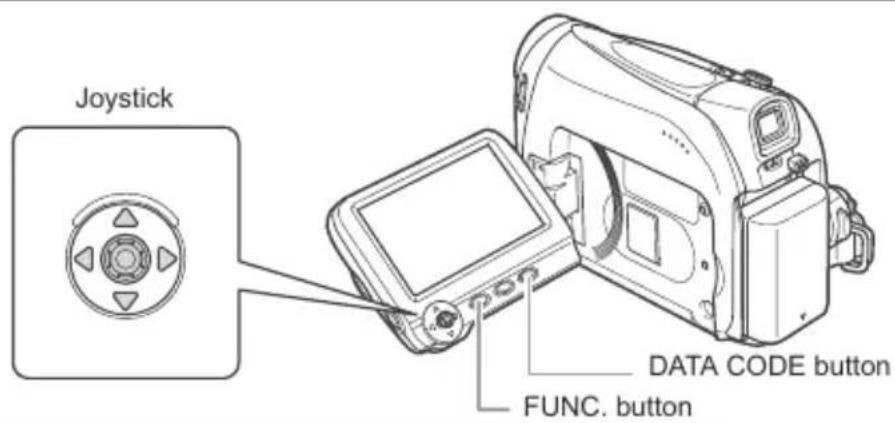 CANON MV900 - Select (▲▼, ◀▶) the magnified area with the joystick. - 4