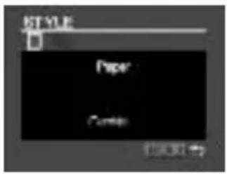 CANON MV630i - Selecting the paper size: - 1