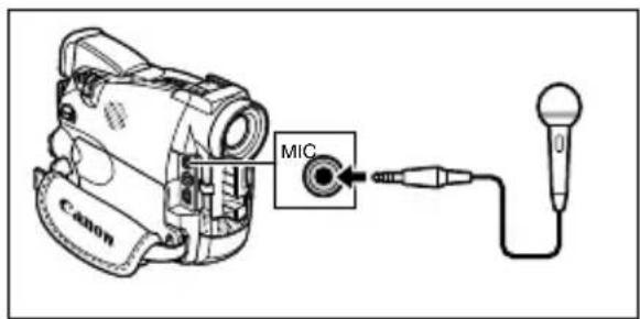 CANON MV630i - Recording with an External Microphone - 1