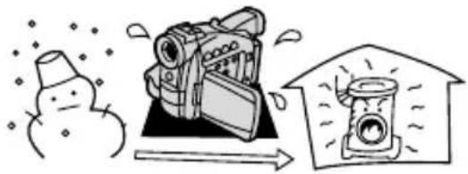 CANON MV630i - Condensation may form in the following cases: - 2
