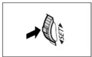 CANON MV700 - Select a mode and press the SET dial. - 2