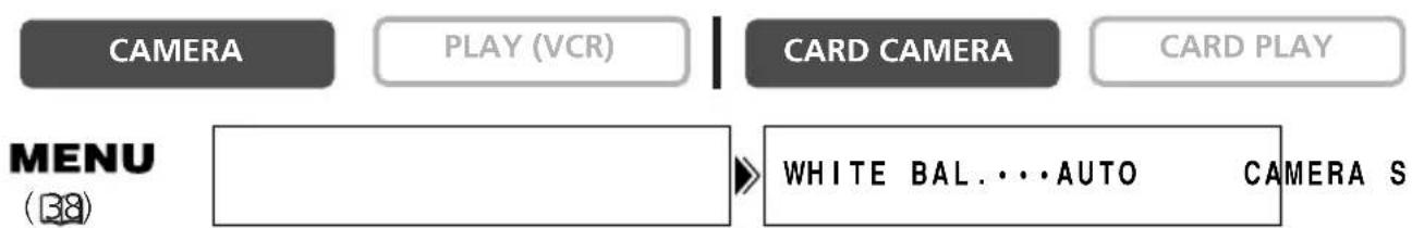 CANON MV700 - Setting the White Balance - 2
