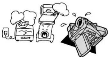 CANON MV700 - Condensation may form in the following cases: - 3