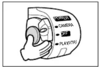 CANON MV700 - Press the start/stop button to begin recording. - 1