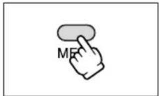 CANON MV700 - Press the MENU button to close the menu and to start the clock. - 1