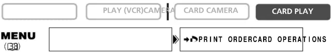 CANON MV700 - Selecting in Index Screen Display - 1