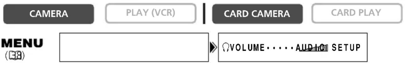 CANON MV700 - Adjusting the Headphone Volume - 1