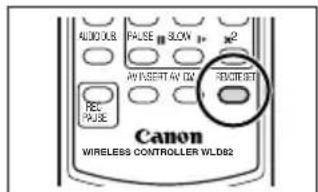 CANON MV700 - Changing the Remote Sensor Mode - 3