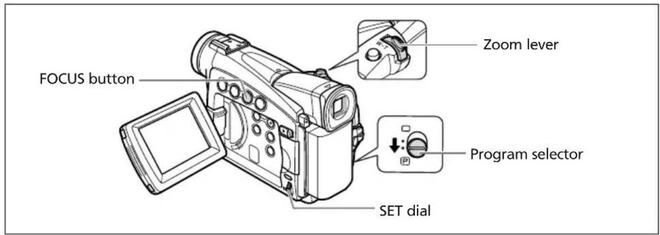 CANON MV700 - Adjusting the Focus Manually - 2