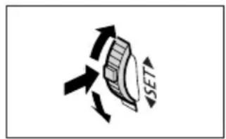 CANON MV700 - Select a mode and press the SET dial. - 3