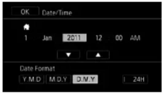 CANON Legria HF M46 - Setting the Date and Time - 1