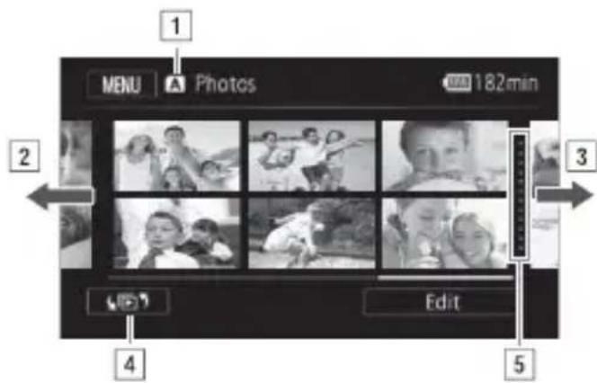 CANON Legria HF M46 - Viewing Photos - 4
