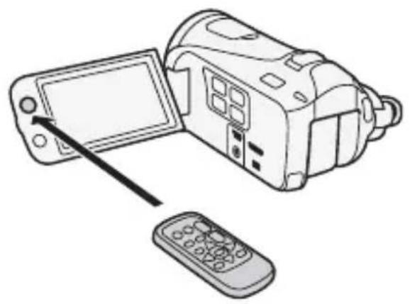 CANON Legria HF M46 - To use the wireless controller - 1