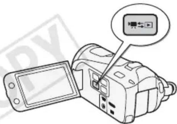 CANON Legria HF M46 - Playing Back Video - 2