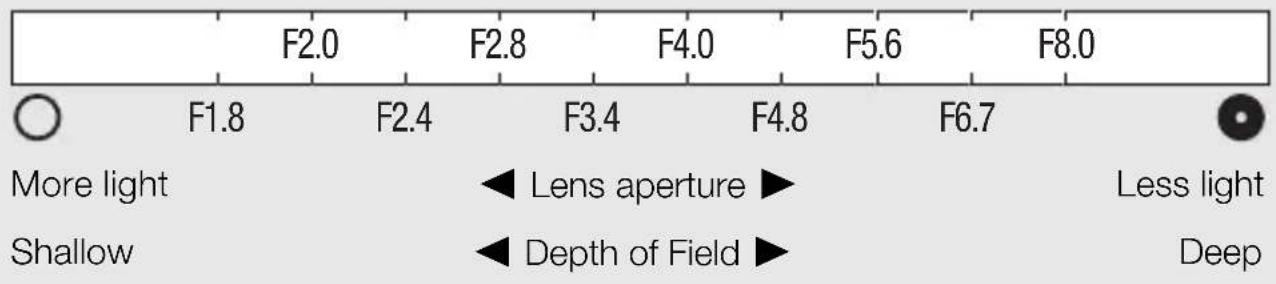 CANON Legria HF M46 - Shutter Speed and Aperture Value Guidelines - 6