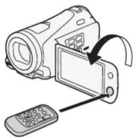 CANON Legria HF M46 - To use the wireless controller - 2