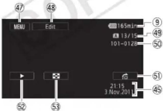 CANON Legria HF M46 - Viewing Photos - 1