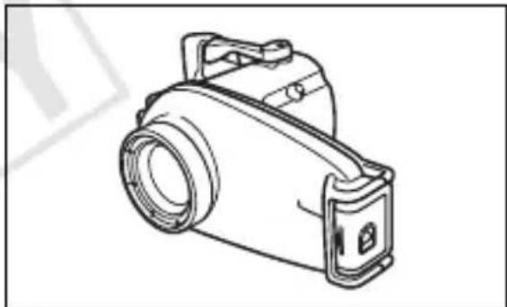 CANON Legria HF M46 - ② 3 WP-V3 Waterproof Case - 1