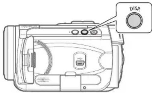 CANON HG10 - On-Screen Displays (Data Code) - 1