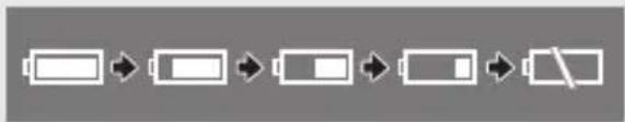 CANON HG10 - Remaining battery charge estimate - 1