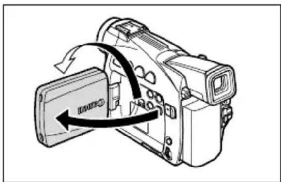 CANON MV650i - Allowing the Subject to Monitor the LCD Screen - 1