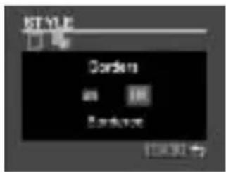 CANON MV650i - Selecting the Borders: - 2