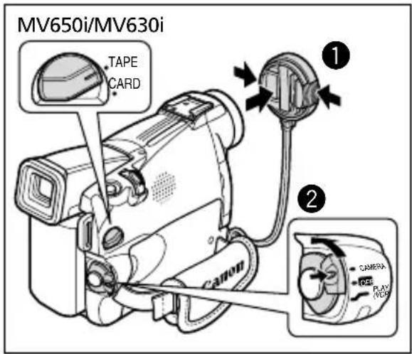 CANON MV650i - Recording - 1