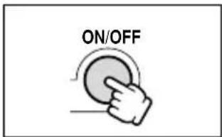 CANON MV650i - Press the ON/OFF button. - 4