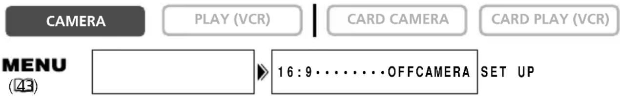 CANON MV650i - Recording in 16:9 (Wide Screen TV Recording) - 1