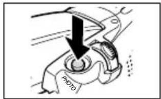 CANON MV650i - Press the PHOTO button fully. - 1