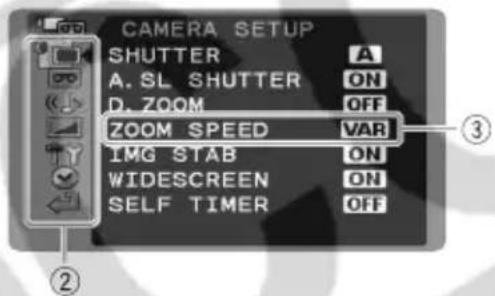 CANON MD101 - Using the Menus - 4