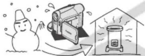 CANON MD101 - Condensation may form in the following cases: - 2