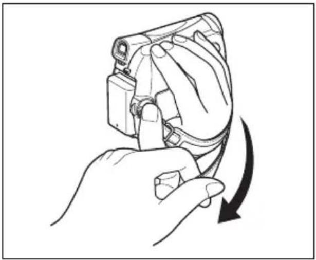 CANON MV901 - Fastening the Grip Belt - 1