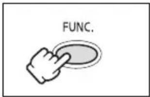 CANON MV901 - Press the FUNC. button to open the FUNC. menu. - 1