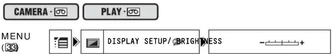 CANON MV901 - Adjusting the Brightness of the LCD Screen - 1