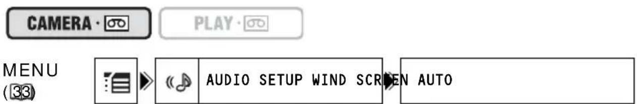 CANON MV901 - Wind Screen - 1