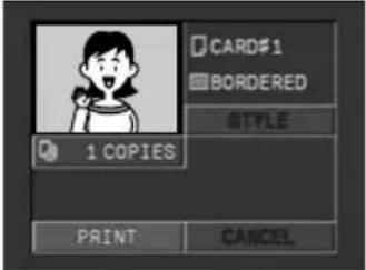 CANON MV750i - Selecting the Print Settings (Paper/Style) - 4