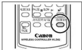 CANON MV750i - Changing the Remote Sensor Mode - 3