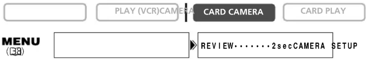 CANON MV750i - Reviewing a Still Image Right after Recording - 1