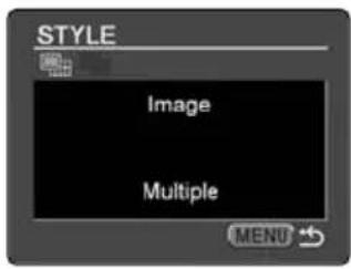 CANON MV5 - Turn the selector dial, select [Multiple] and press the SET button. - 1