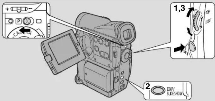 CANON MV5 - Adjusting AE Shift - 2