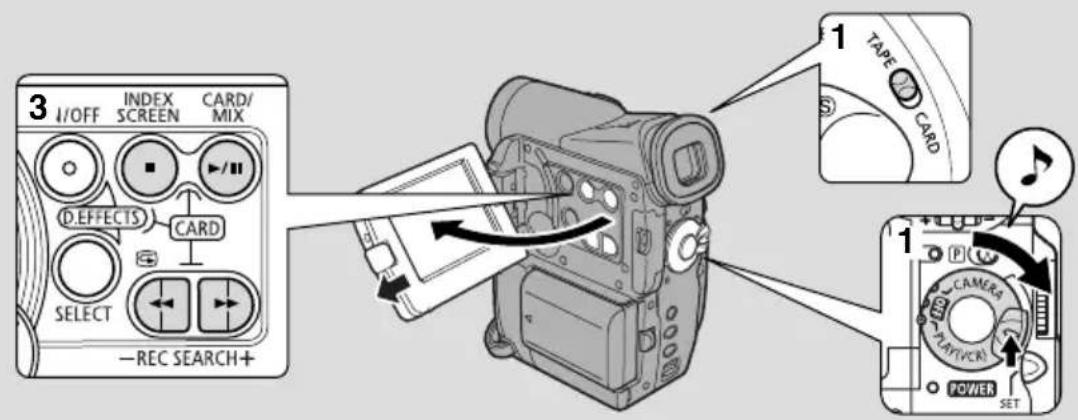 CANON MV5 - Allowing the subject to monitor recording - 5