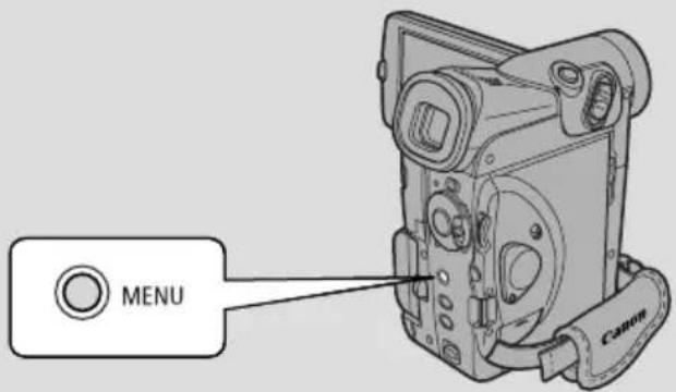 CANON MV5 - Turning the Image Stabilizer Off - 2