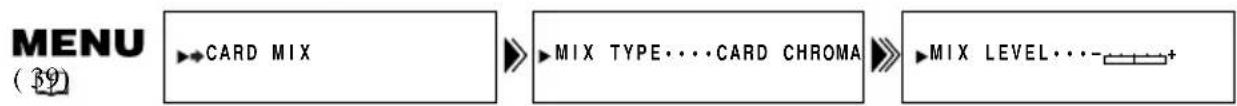 CANON MV5 - Mix level - 3