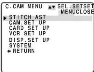 CANON MV5 - ●C MV5i MC CARD CAMERA MENU - 1
