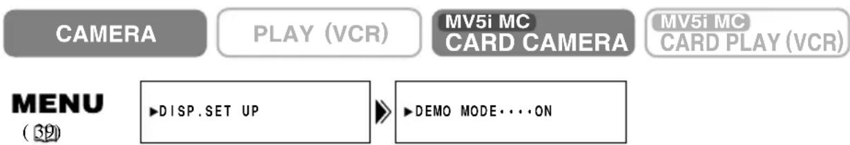 CANON MV5 - Demonstration mode - 2